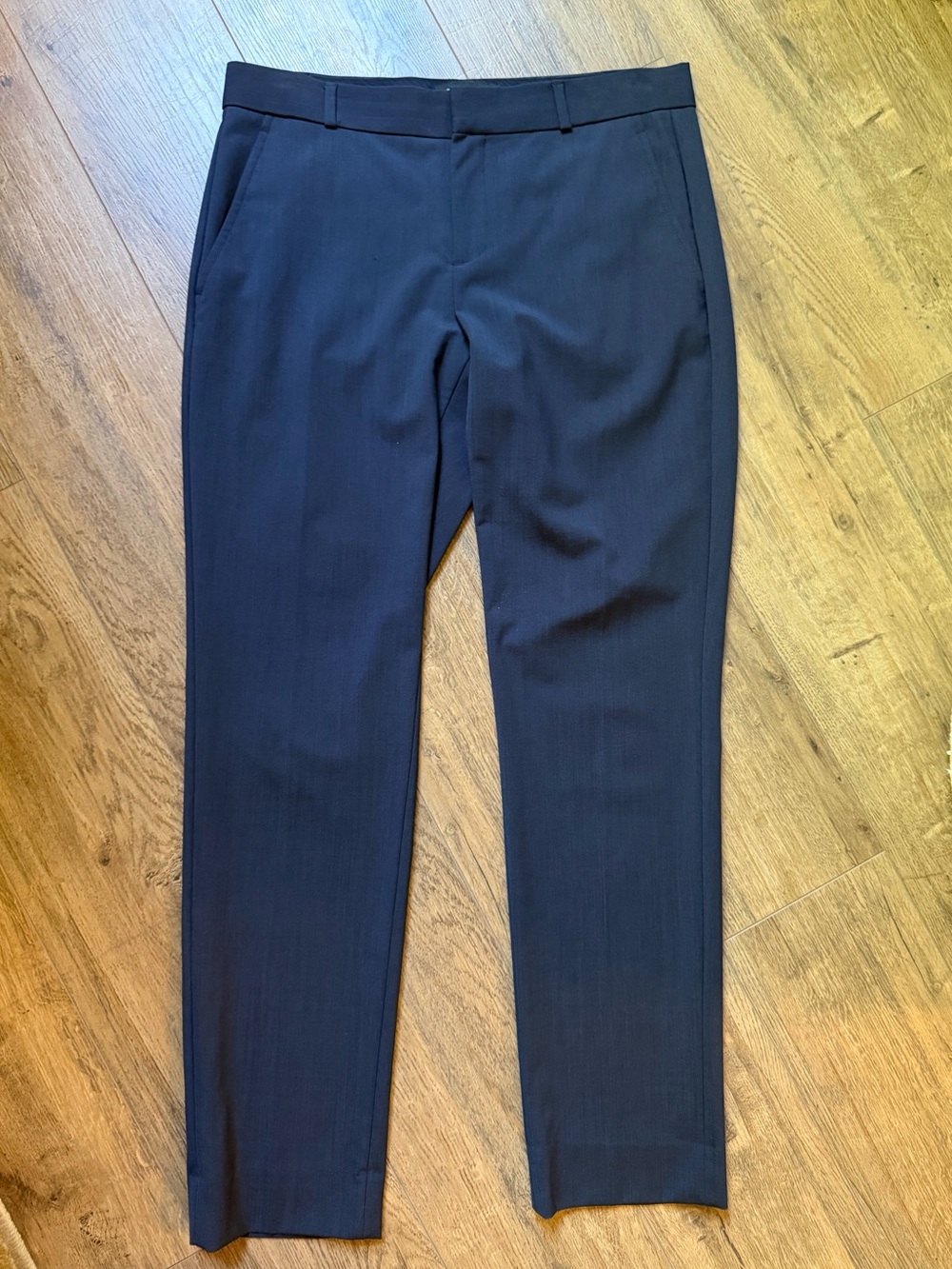 Banana Republic Ryan Slim Straight-Fit Washable Italian Wool Blend Pant Size 4